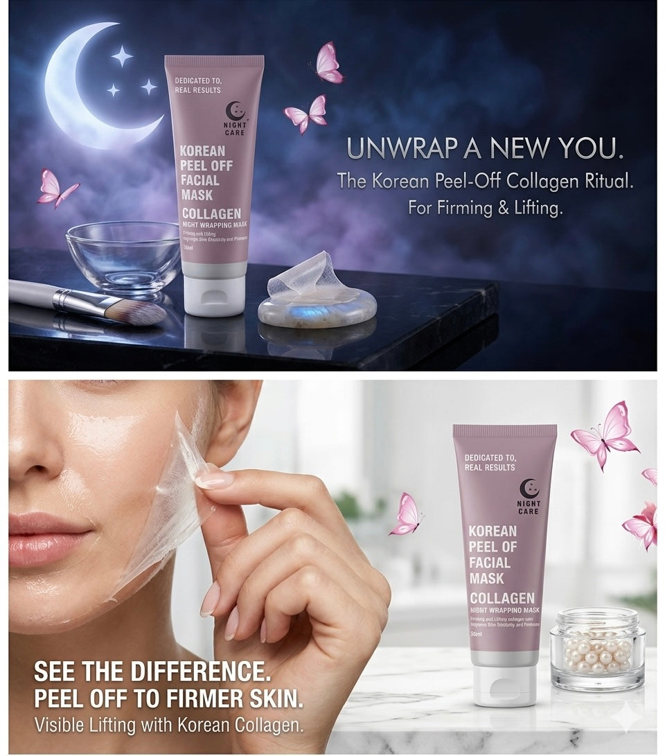 Korean Wrapping Peel Off Mask (Pack of 2)